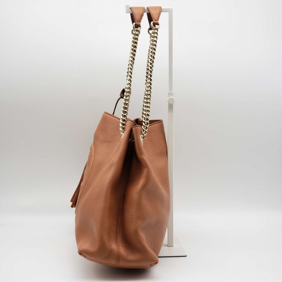 100% Authentic Gucci GG Soho on Chain Medium Shoulder Bag - Picture 3 of 16